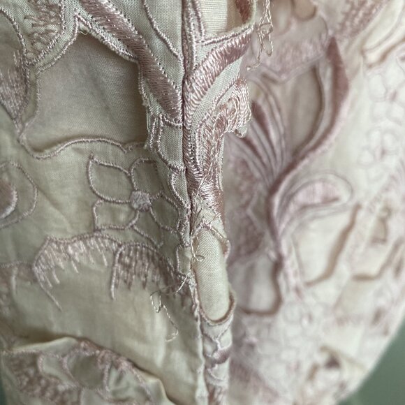 BCBGMaxAzria - Pink Flower Cocktail Dress - Picture 5 of 7